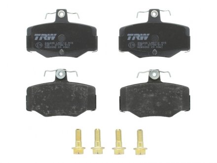 Тормозные колодки дисковые задние не подготовлено для датчика износа TRW GDB3092