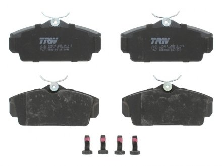 Тормозные колодки дисковые передние не подготовлено для датчика износа TRW GDB3168