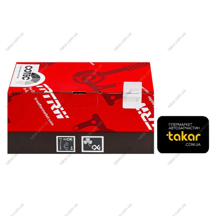 Тормозные колодки передние дисковые TRW GDB3246 (фото 1)