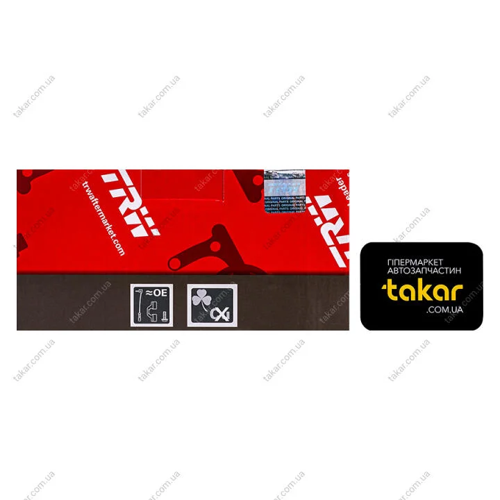 Тормозные колодки передние дисковые TRW GDB3287 (фото 1)