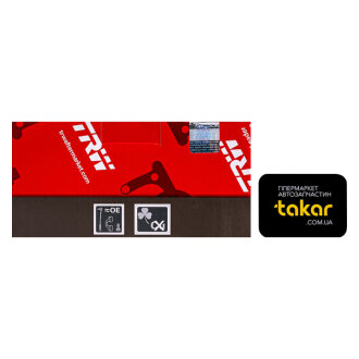 Гальмівні колодки передні дискові TRW GDB3287