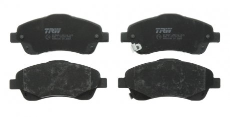 Тормозные колодки дисковые передние с звуковым предупреждением износа TRW GDB3336