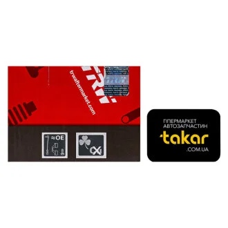 Гальмівні колодки задні дискові TRW GDB3341