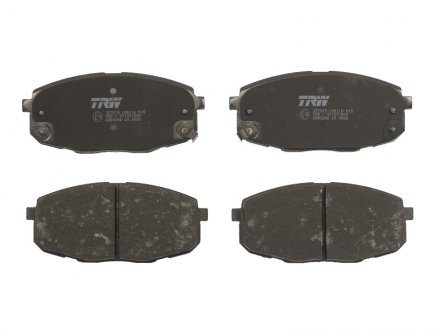 Тормозные колодки дисковые передние с звуковым предупреждением износа TRW GDB3342