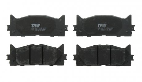 Тормозные колодки дисковые передние не подготовлено для датчика износа TRW GDB3429