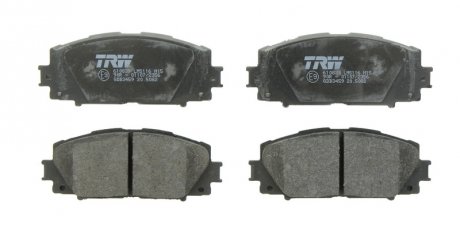 Тормозные колодки дисковые передние не подготовлено для датчика износа TRW GDB3459 (фото 1)