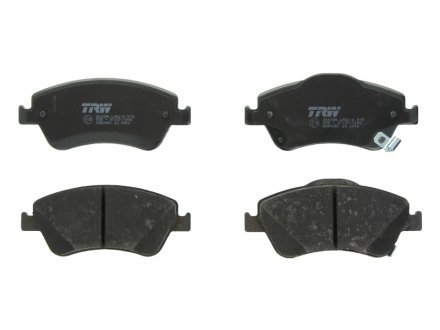 Тормозные колодки дисковые передние с звуковым предупреждением износа TRW GDB3481