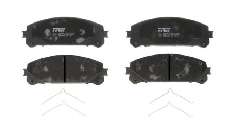 Тормозные колодки дисковые передние не подготовлено для датчика износа TRW GDB3484