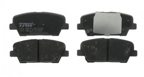 Гальмівні колодки дискові задні з акустичною системою попередження про знос TRW GDB3499