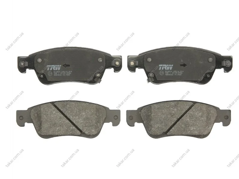 Тормозные колодки передние дисковые TRW GDB3503 (фото 1)