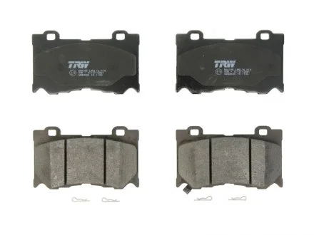 Тормозные колодки передние дисковые TRW GDB3505