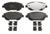 Тормозные колодки передние дисковые TRW GDB3518 (фото 1)