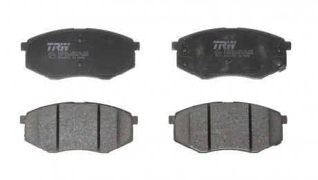 Тормозные колодки дисковые передние с звуковым предупреждением износа TRW GDB3553