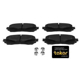 Тормозные колодки передние дисковые TRW GDB3580