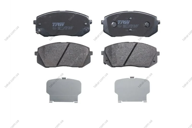 Тормозные колодки передние дисковые TRW GDB3640 (фото 1)