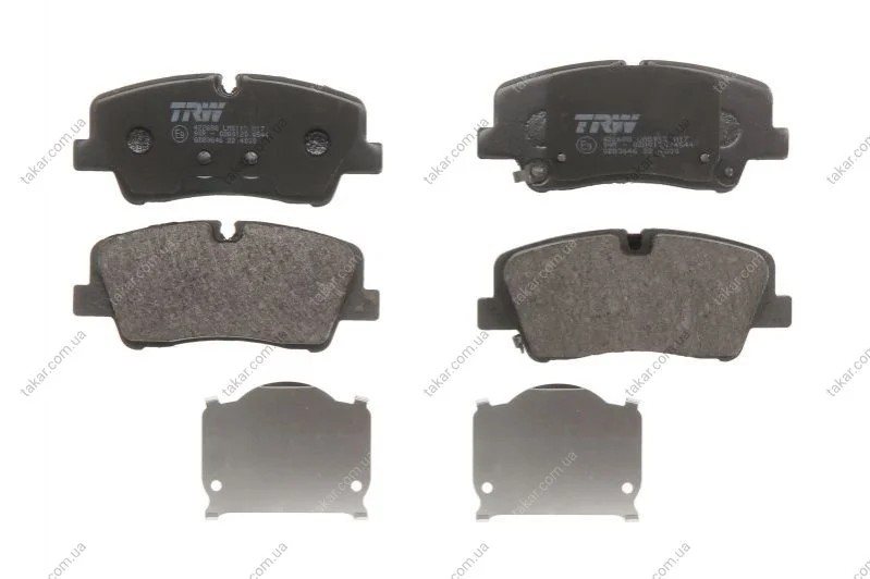Тормозные колодки дисковые TRW GDB3646 (фото 1)