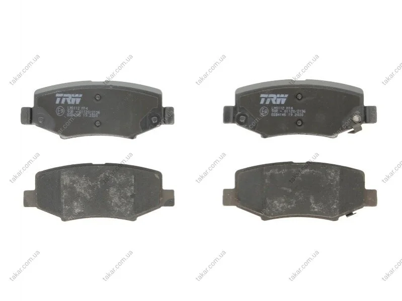 Тормозные колодки дисковые TRW GDB4145 (фото 1)