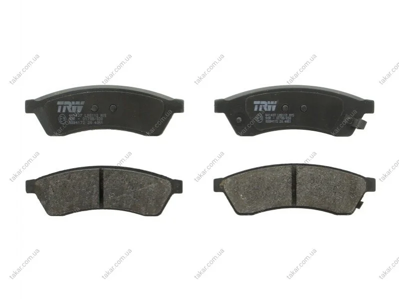 Тормозные колодки дисковые TRW GDB4172 (фото 1)