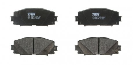 Гальмівні колодки дискові передні не підготовлено для датчика зносу TRW GDB4173