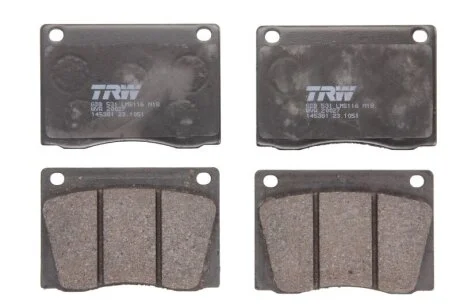 Гальмівні колодки TRW GDB531