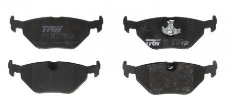 Тормозные колодки дисковые задние вкл. датчик износа TRW GDB917