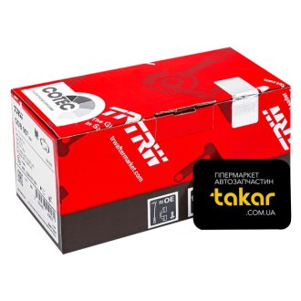 Тормозные колодки передние дисковые TRW GDB957