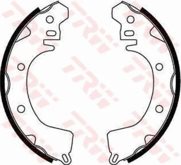 Тормозные колодки задние барабанные TRW GS8221