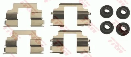 Комплект монтажный тормозных колодок TRW PFK658