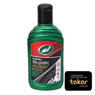 Полироль гель для шин и пластика Turtle Wax Black Flash, 300мл Turtle-wax 52855
