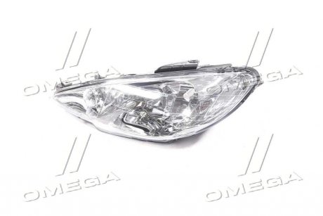 Фара лів. PEUGEOT 206 TYC 20-6156-05-2B