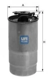Топливный прямоточный фильтр дизель UFI 24.427.00
