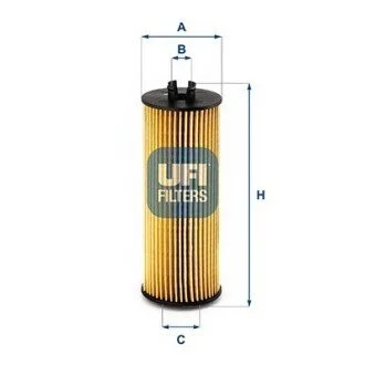 Масляний фільтр картридж патрон UFI 25.248.00