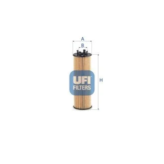 Масляный фильтр картридж патрон UFI 25.EVO.00