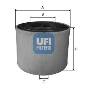 Фільтр повітряний UFI 27.A54.00