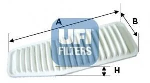 Фільтр повітряний UFI 30.452.00