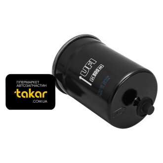 Паливний прямоточний фільтр бензин UFI 31.500.00