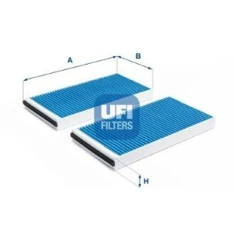 Фильтр салона стандартный UFI 34.127.00