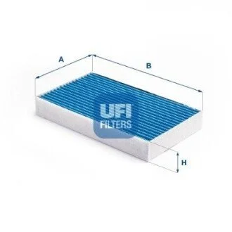 Фильтр салона стандартный UFI 34.217.00