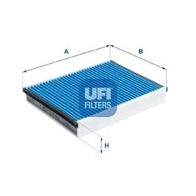 Фильтр салона стандартный UFI 34.218.00 (фото 1)