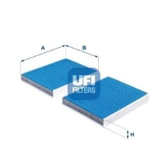 Фильтр салона стандартный UFI 34.231.00
