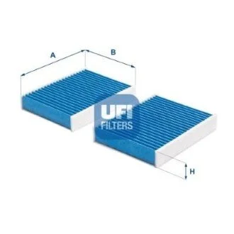 Фільтр салону вугільний UFI 34.294.00
