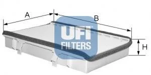 Фільтр салону стандартний UFI 53.049.00