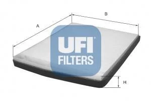 Фильтр салона стандартный UFI 53.091.00