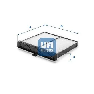 Фильтр салона стандартный UFI 53.365.00