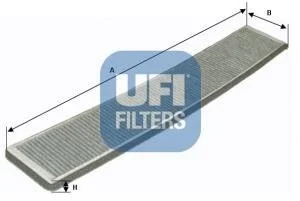 Фильтр салона угольный UFI 54.121.00