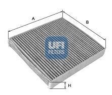 Фильтр салона UFI 54.257.00