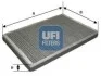 Фильтр салона угольный UFI 54.281.00 (фото 1)