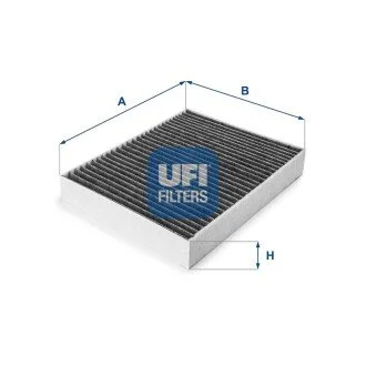 Фильтр салона стандартный UFI 54.312.00
