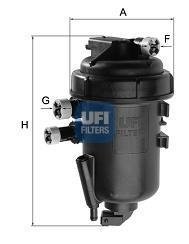 Корпус паливного фільтра UFI 55.125.00