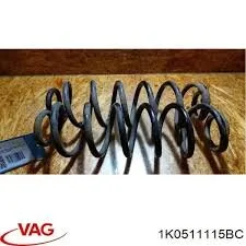 Пружина подвески задняя винтовая VAG 1K0511115BC